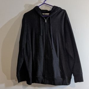 Old Navy Black Zipped Hoodie
